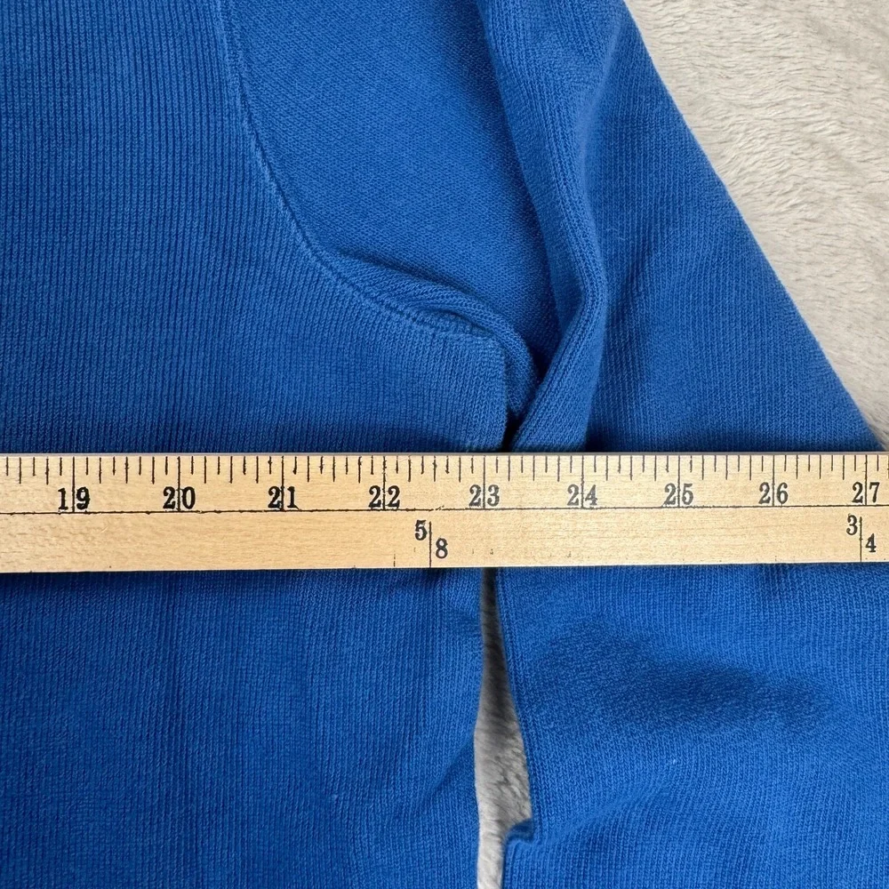 Polo Ralph Lauren Quarter Zip Pull Over Jacket‎ Mens L Blue Preowned